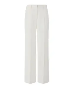 Белые брюки со скрытой застежкой Pinko, белый