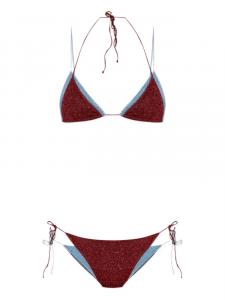 Бикини с блестками Oséree, красный