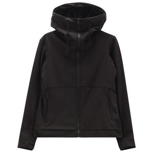 Женская куртка с капюшоном-колокольчиком - повседневная куртка Jeanne Baret, Nero