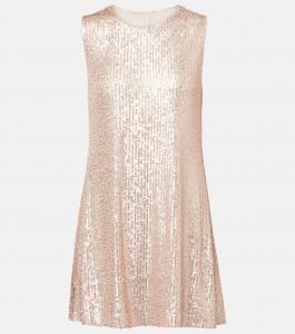 Мини-платье с пайетками Norma Kamali, Baby