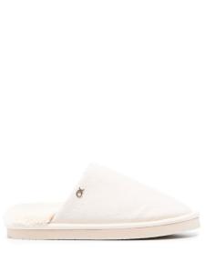 Calvin Klein слиперы с жаккардовым логотипом, нейтральный цвет