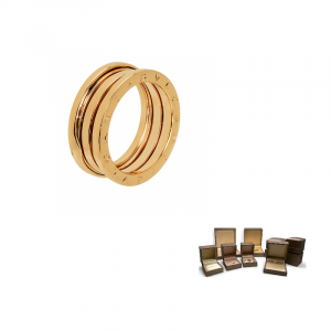 Bvlgari Кольцо из розового золота 18 карат серии BZero1 для женщин