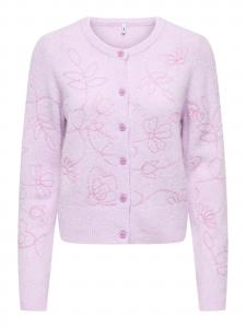 ONLY Кардиган 'ONLSOLA' вязаный, фиолетовый, светло-фиолетовый