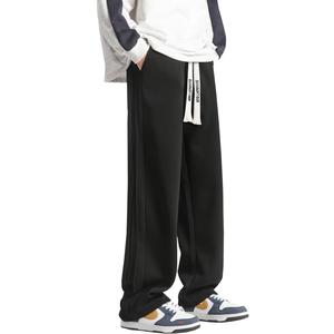 Dangertiger Трикотажные спортивные штаны унисекс, Серый, на флисовой подкладке