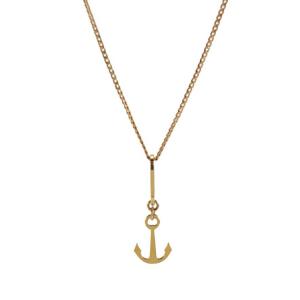 CELINE Латунное ожерелье унисекс золотое