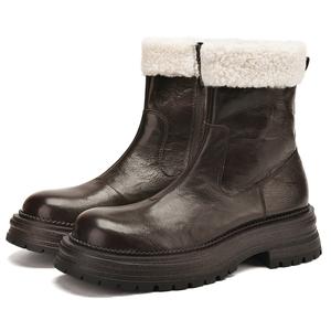 D:FUSE SCANDINAVIA Коричневые женские ботильоны, цвет Brown