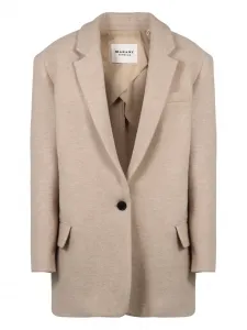 Однобортный блейзер Marant Étoile, нейтральный