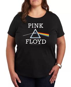 Футболка-пуловер с принтом Pink Floyd больших размеров Hybrid Apparel, черный