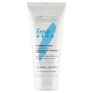 Увлажняющий и успокаивающий масляный гель для очищения и снятия макияжа, 90 г Bielenda Fresh hero