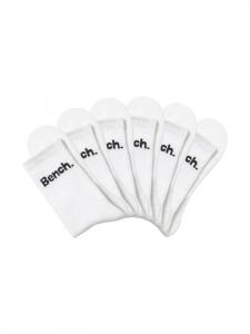 Bench Теннисные носки, размер 6, белые