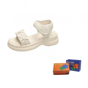 WOXXXN Женские сандалии на одной застежке Box бежевые, цвет Beige