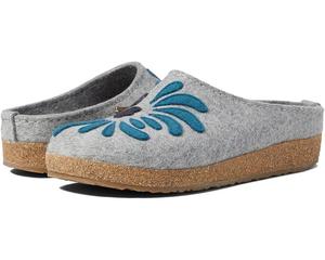 Тапочки Haflinger Blooming, цвет Silver Grey