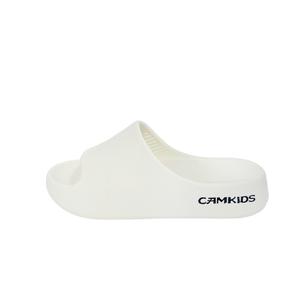 Нескользящие и дышащие тапочки для детей CAMKIDS, кремовый/белый