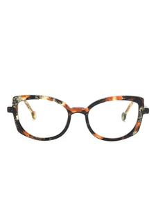 L.A. EYEWORKS очки «кошачий глаз» Sea Ranch, черный