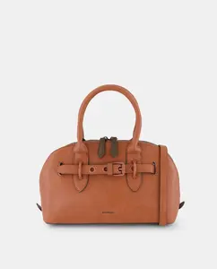 Клатч с пряжкой Jo & Mr. Joe, светло-коричневый