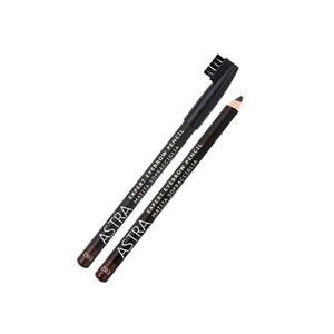 Экспертный карандаш для бровей ASTRA MAKEUP, 2 Dark Brown