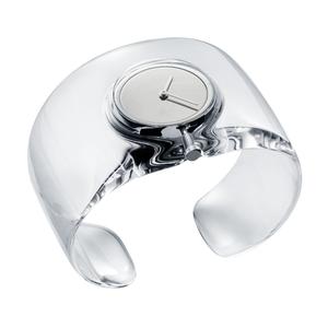 Кварцевые часы с пластиковым ремешком 42 мм женские белый циферблат NYAS001Y ISSEY MIYAKE