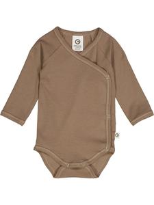 Комбинезон/боди Müsli by GREEN COTTON, коричневый
