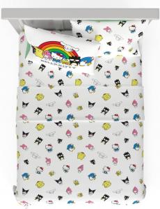 Комплект постельного белья Full, Hello Kitty & Friends, Super Soft Cozy Cotton, 4 предмета Franco, цвет Hello Kitty & Friends - Cotton