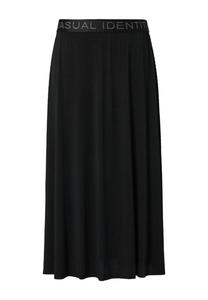 Юбка А-силуэта MIT ELASTISCHEM BUND comma casual identity, черный