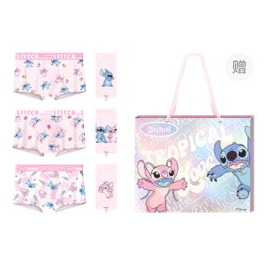 Боксеры Stitch пачка из 3 штук Disney, розовый