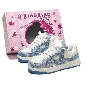 Кроссовки для скейтбординга унисекс низкие Белый/Черный Круг малый, Белый Черный