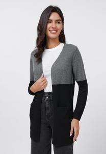 Кардиган Anna Field Cardigan, Black/Grey/Black
