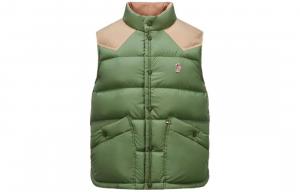 Жилет мужской травяно-зеленый Moncler