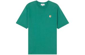 Футболка с логотипом лисы Maison Kitsuné Maison Kitsune, зеленый