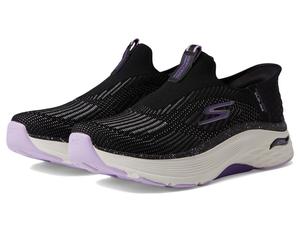 Кроссовки SKECHERS Max Cushioning Arch Fit Fluidity Hands Free Slip-Ins, черный/фиолетовый