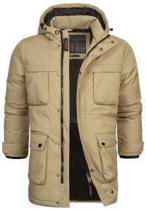 Зимнее пальто INDICODE JEANS INTardil, хаки