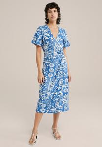 Повседневное платье WE Fashion, синий