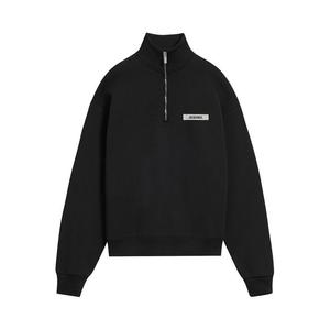Топ Jacquemus Le Camionneur Gros Grain, Black