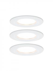 Базовый комплект встраиваемых светодиодных светильников Nova, жесткий корпус  Paulmann