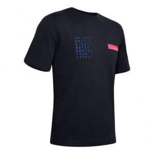 Футболка men's summit graphic sports short sleeve black Under Armour, черный