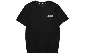 Футболка унисекс угольно-черная Skechers