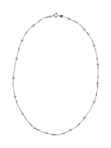 Faina Женское изящное колье из серебра
