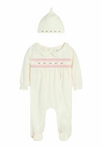 Комбинезон REGULAR FIT SMOCKED AND SET JoJo Maman Bébé, бежевый