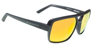 MUNDAKA **Солнцезащитные очки MENPHIS, матово-черные, CX Polarized ORANGE Cat.3**
