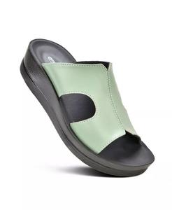Женские удобные сандалии-слайды Wenzel Aerothotic, зеленый