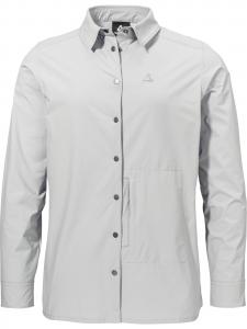 Schöffel Спортивная рубашка на пуговицах 'Maghera' в светло-сером цвете