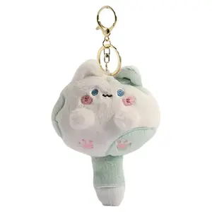 Плюшевый кулон Team Cat Dolls высотой 10 см OLOEY, белый