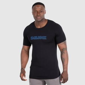 Мужская футболка Timmy Black для спорта и отдыха SMILODOX, цвет schwarz