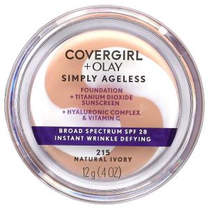 Тональный крем Covergirl Olay Simply Ageless SPF 28 215 Natural Ivory