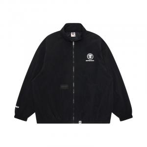 Куртка-бомбер Aape с аппликацией логотипа A Bathing APE, белая WHX