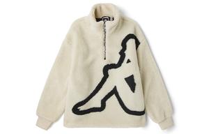 Флисовая куртка унисекс Kappa, цвет Polar White - KA14