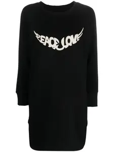 Платье Diaz Peace & Love Zadig&Voltaire, черный