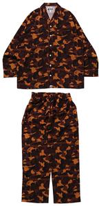 Пижама BAPE Valentine Chocolate Camo, цвет коричневый