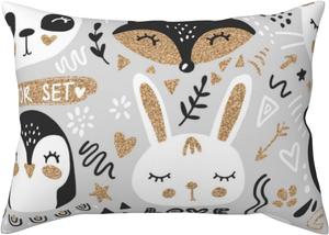 Pevtufa Чехол на подушку с принтом серии "Funny Animals" Funny Animals Series