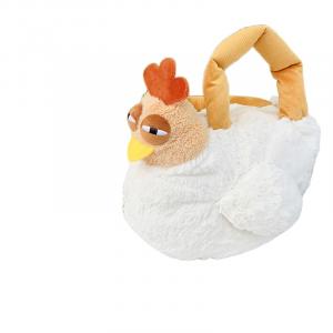 Кошелек для монет, миниатюрная сумочка-брелок, кукла в виде цыпленка, плюшевая кукла высотой 12см/21см/33см MLING, Handheld Bag 33Cm